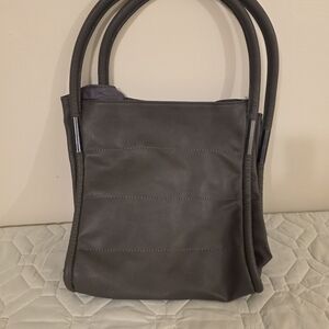 Neiman Marcus Gray Travel Bag